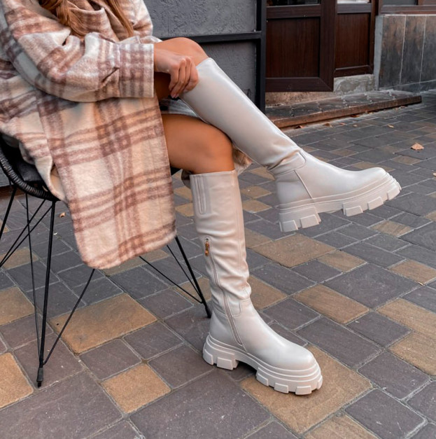 Чоботи Flex Way High Light Gray