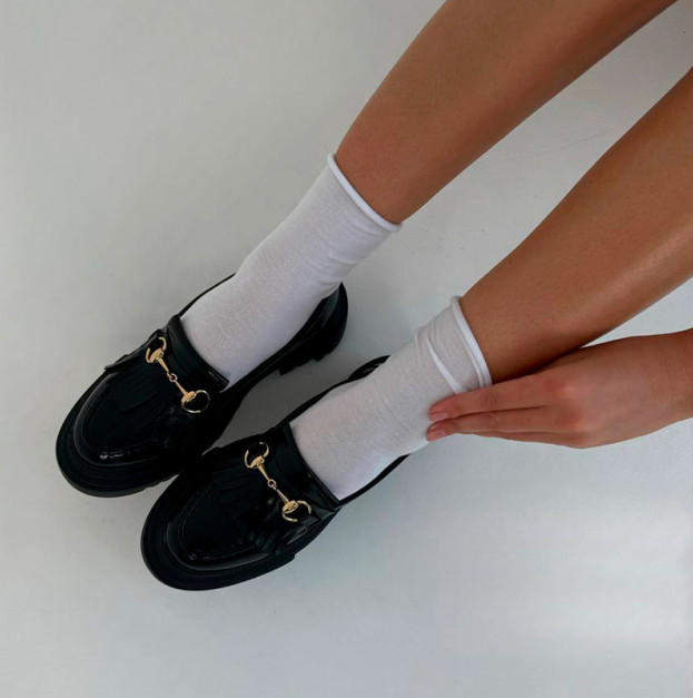 Лофери Heritage Leather Black