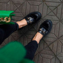 Лофери Heritage Patent Leather Black