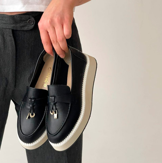 Лофери Casual Black White