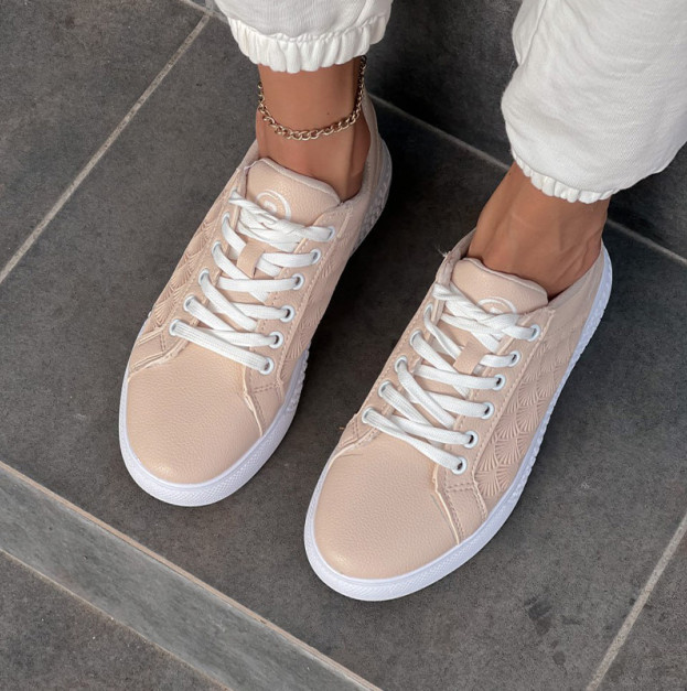 Кросівки Canva Leather Beige