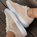 Кросівки Canva Leather Beige