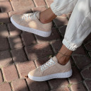Кросівки Canva Leather Beige