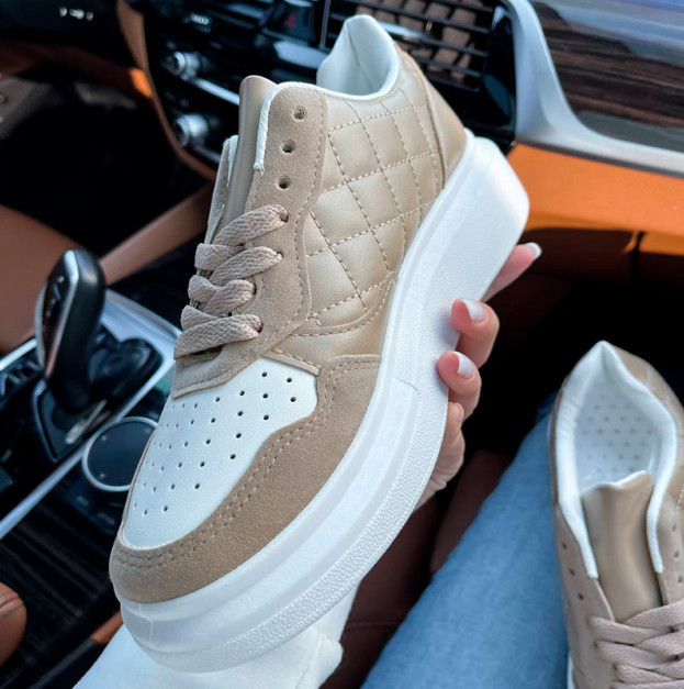 Кросівки Quilt Walk Beige