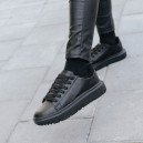 Кросівки Cozy Stride Black З ХУТРОМ