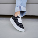 Кеди Flat Motion Black White